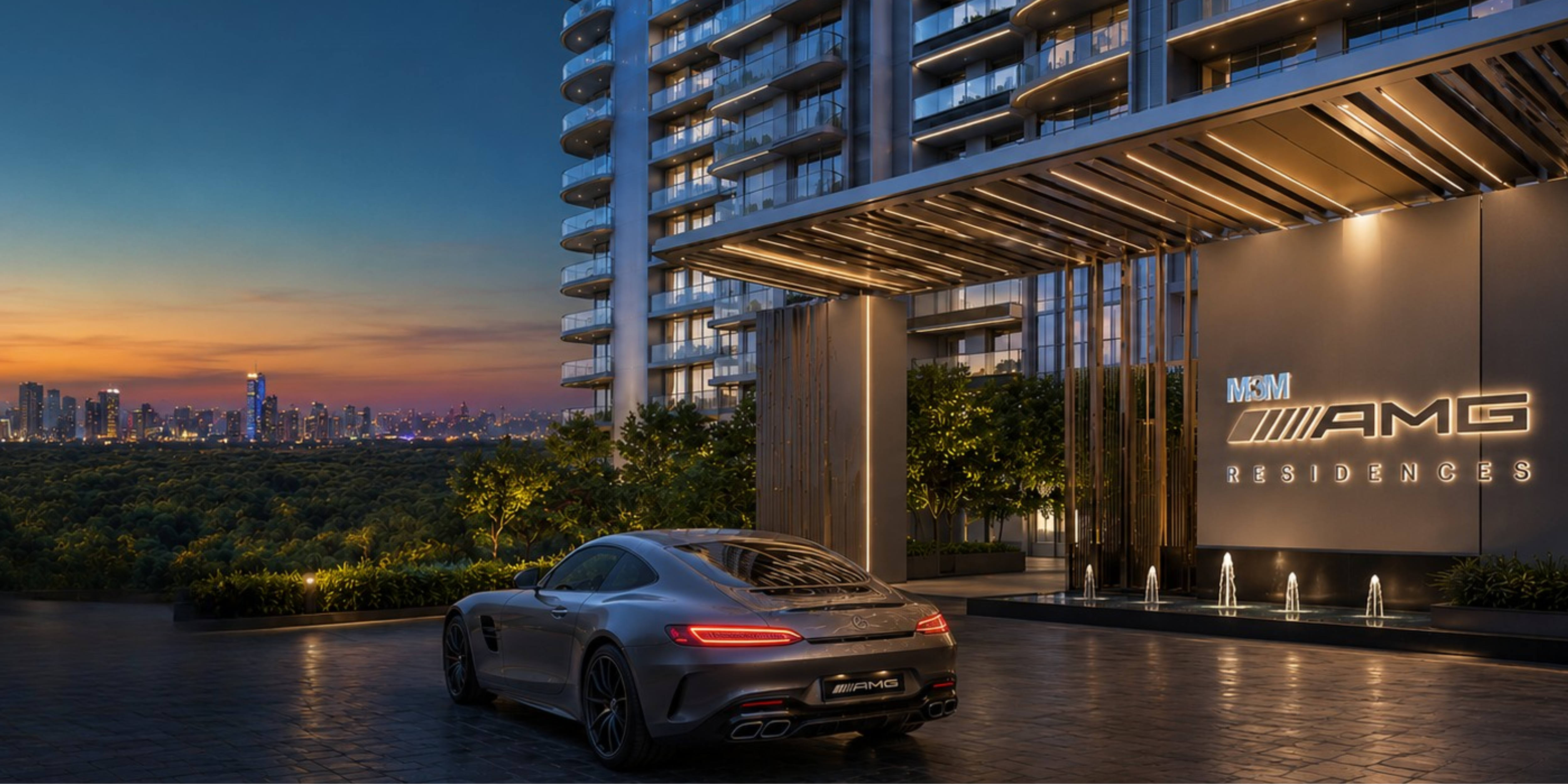 M3M AMG Residences Sector 58 Gurgaon Elevation View